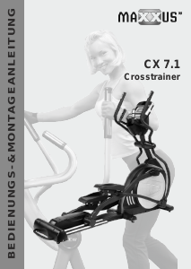 Bedienungsanleitung Maxxus CX 7.1 Crosstrainer