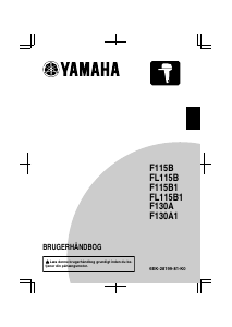 Brugsanvisning Yamaha F130A (2015) Påhængsmotor