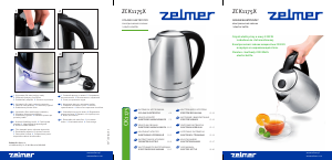 Instrukcja Zelmer ZCK1175X Czajnik