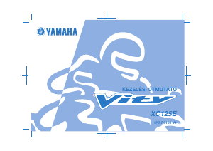 Használati útmutató Yamaha Vity125 (2013) Robogó