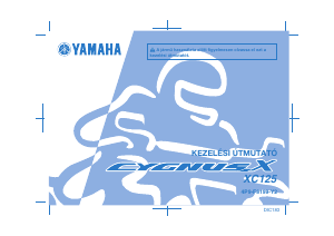 Használati útmutató Yamaha Cygnus125 (2008) Robogó