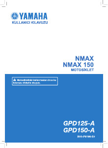 Kullanım kılavuzu Yamaha NMax 125 (2020) Skuter