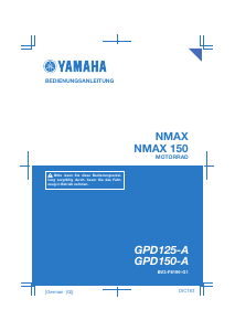 Bedienungsanleitung Yamaha NMax 125 (2019) Roller