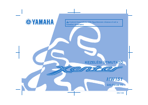 Használati útmutató Yamaha Xenter 150 (2014) Robogó
