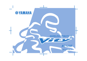 Használati útmutató Yamaha Vity125 (2014) Robogó