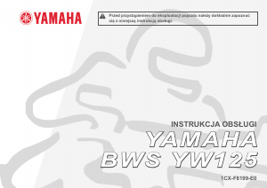 Instrukcja Yamaha BW125 (2011) Skuter