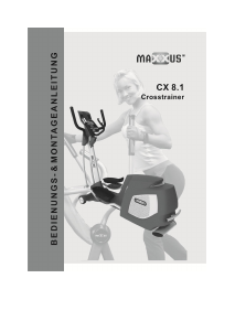 Bedienungsanleitung Maxxus CX 8.1 Crosstrainer