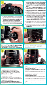 说明书 LensbabyVelvet 56摄影机镜头