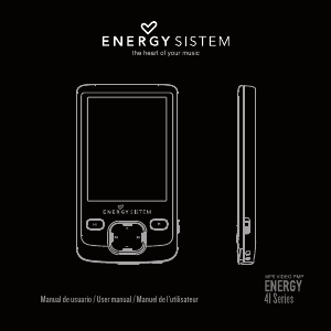 Manual de uso Energy Sistem 4104 Reproductor de Mp3