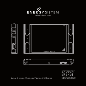 Mode d’emploi Energy Sistem 5030 Lecteur Mp3