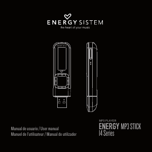 Manual de uso Energy Sistem 1408 Reproductor de Mp3