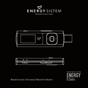 Manual de uso Energy Sistem 1508 Reproductor de Mp3