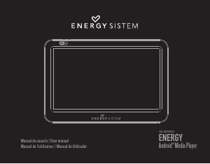 Manual de uso Energy Sistem 6308 Reproductor de Mp3