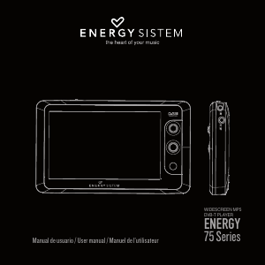 Manual de uso Energy Sistem 7508 Reproductor de Mp3