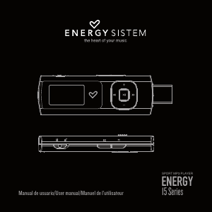 Manual de uso Energy Sistem 1502 Reproductor de Mp3