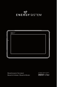 Mode d’emploi Energy Sistem s7 Dual Tablette