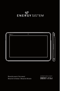 Manual de uso Energy Sistem s10 Dual Tablet