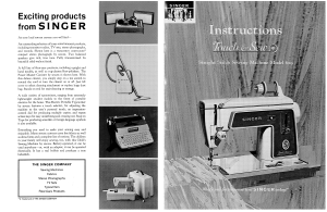Manual Singer 629 Sewing Machine