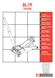 Brugsanvisning Facom DL.19 Donkraft