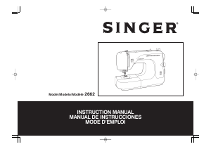 Manual de uso Singer 2662 Máquina de coser