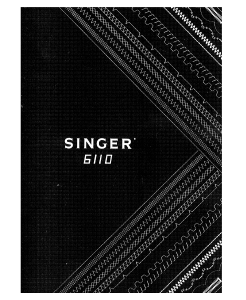 Manual Singer 6110 Sewing Machine