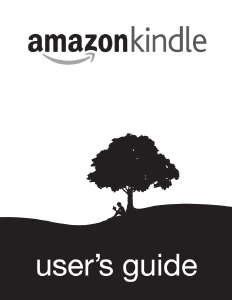 Manual Amazon Kindle E-Reader