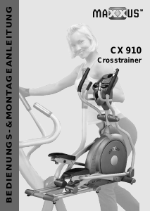 Bedienungsanleitung Maxxus CX 910 Crosstrainer