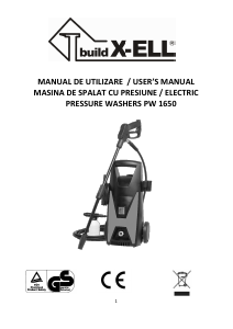 Manual BuildXell PW 1650 Pressure Washer