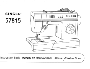 Mode d’emploi Singer 57815 Machine à coudre