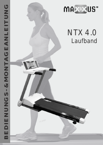 Bedienungsanleitung Maxxus NTX 4.0 Laufband