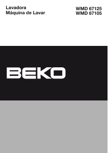 Manual de uso BEKO WMD 67105 Lavadora