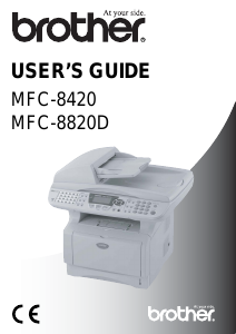 Manual Brother MFC-8820D Multifunctional Printer