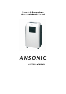 Manual de uso Ansonic AP 910MD Aire acondicionado