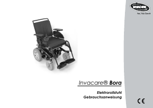 Bedienungsanleitung Invacare Bora Elektrorollstuhl