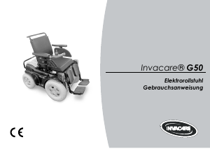 Bedienungsanleitung Invacare G50 Elektrorollstuhl