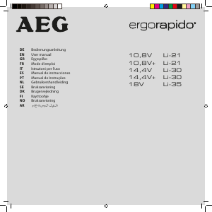 Manual AEG AG3011 ErgoRapido Vacuum Cleaner