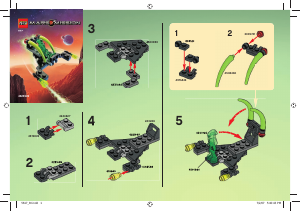 Manual de uso Lego set 5617 Mars Mission Jet espacial extraterrestre