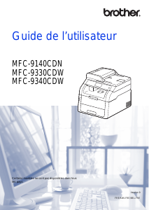 Mode d’emploi Brother MFC-9140CDN Imprimante multifonction