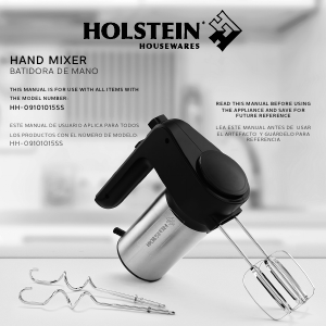 Handleiding Holstein HH-09101015SS Handmixer