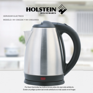 Manual de uso Holstein HH-090206SS Hervidor