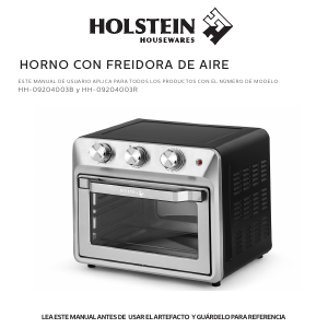 Manual de uso Holstein HH-09204003R Horno