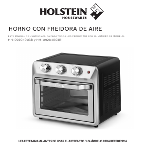 Manual de uso Holstein HH-09204003B Horno