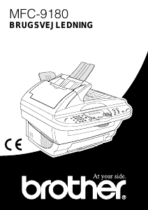 Brugsanvisning Brother MFC-9180 Multifunktionsprinter