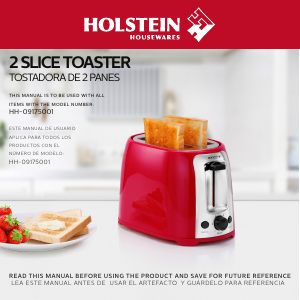 Manual de uso Holstein HH-09175001R Tostador