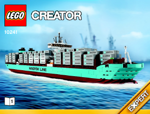 Manual de uso Lego set 10241 Maersk Triple-E