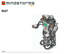 Mode d’emploi Lego set 8527 Mindstorms Alpha Rex