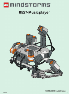 Manual Lego set 8527 Mindstorms Music player