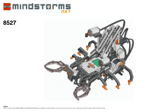 Mode d’emploi Lego set 8527 Mindstorms Spike