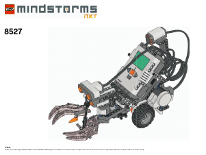 Manual de uso Lego set 8527 Mindstorms Tri bot