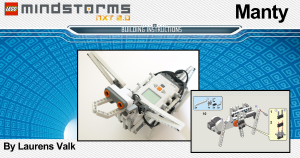 Bedienungsanleitung Lego set 8547 Mindstorms Manty by Laurens Valk